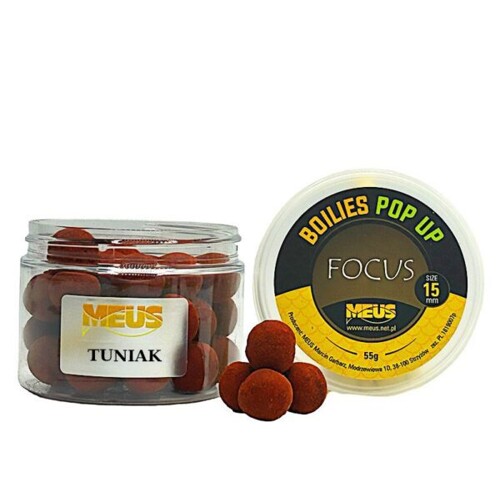 Boilies Focus Pop Up Tuňák 15 mm