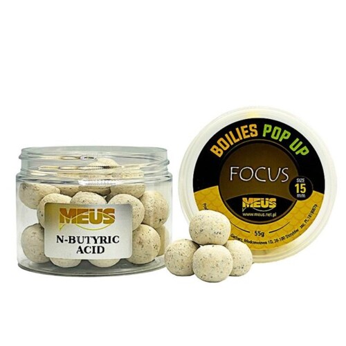 Boilies Focus Pop Up N - Butyric Acid 15 mm