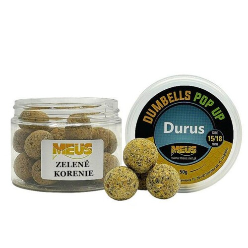Dumbells Durus Pop Up Zelený pepř 15/18 mm