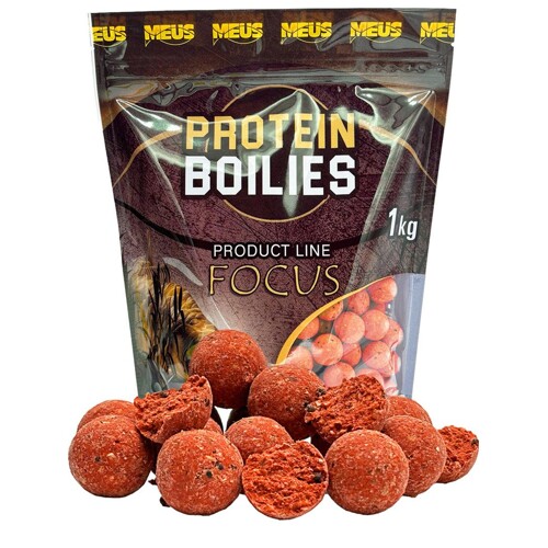 Boilies Focus Med - Malina 18 mm