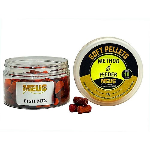 Soft Pellets Fish Mix 10 mm