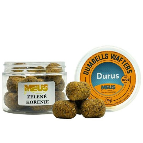 Wafters Durus Dumbells Zelený pepř 18/24mm