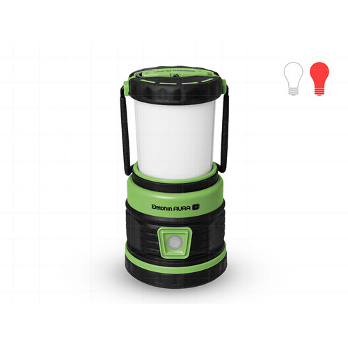Kempingová lampa Delphin AURA UC 8,5W