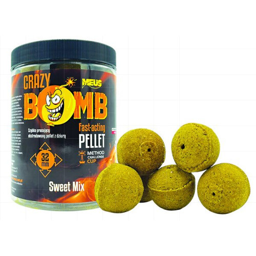Peletová bomba 32mm sladká směs