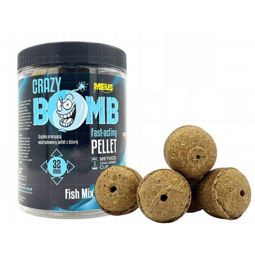 Peletová bomba 32mm rybí směs