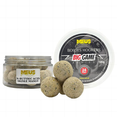 BIG GAME – Hook Boilies N - Butyric Acid 24 mm