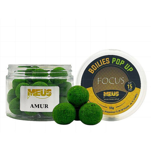 Boilies Focus Pop Up Amur 15 mm