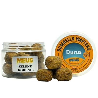 Wafters Durus Dumbells Zelený pepř 18/24mm