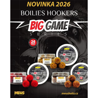 BIG GAME – Hook Boilies Jahoda 24 mm