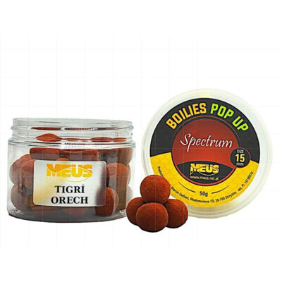 Boilies Spectrum Pop Up Tygří Ořech 12 mm